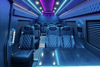 San Diego Sprinter Bus Interior
