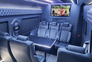 San Diego Sprinter Van Interior