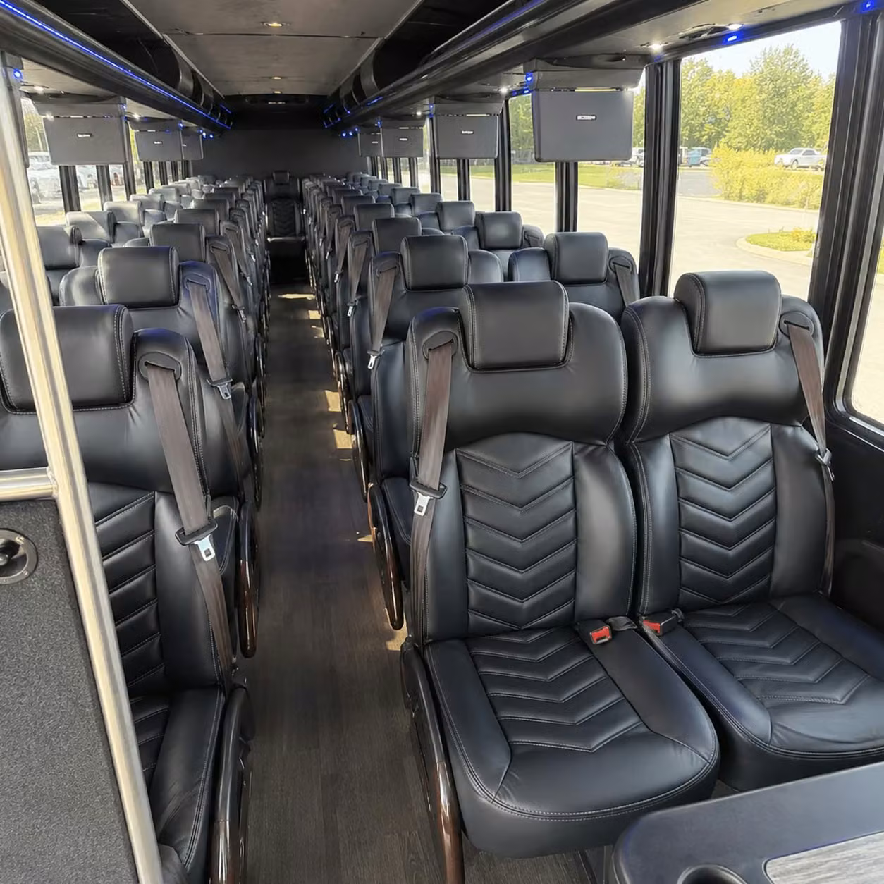 30 passenger minibus interior
