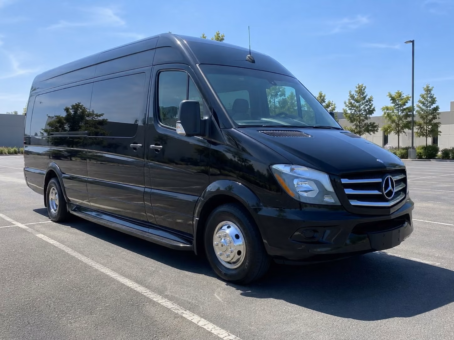 sprinter van with driver